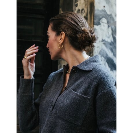 BONVO Greece | FRAMED VERO HOOPS EARRINGS