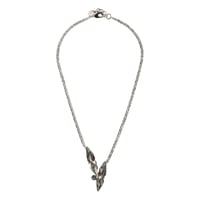 CREZUS Paris | TANK  Necklace  (Crystal / Silver)