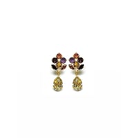 CREZUS Paris | 24H9 CLIP Earrings ( Multi / Gold )