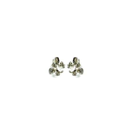 CREZUS Paris | 24H8 Pierced Earrings( Gold or Silver )