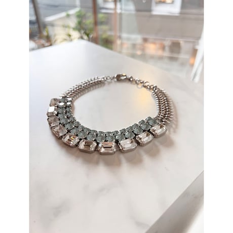 CREZUS Paris | TRINITY Choker Necklace ( Silver )
