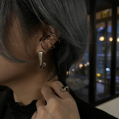DCETEA015 EEA-15 UNISEX UNPIERCED RING FOR EAR(Silver)