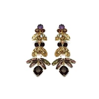 CREZUS Paris | 24H24 CLIP Earrings ( Multi / Gold )