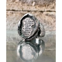 TO GARAL Madrid : “Let the poem seduce you (Night)” Ring