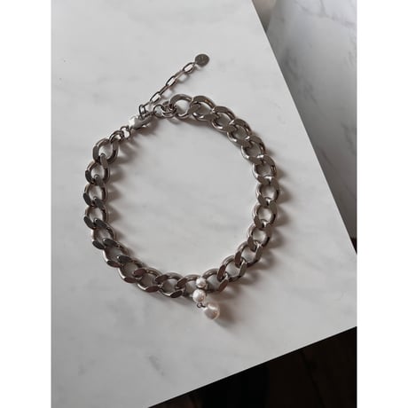 CREZUS Paris | QUEEN Necklace   ( Crystal / Silver )