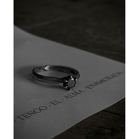 TO GARAL Madrid | “The Observer” (Black diamond) Ring