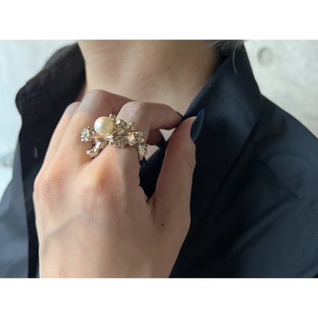 NATURE-RI-021 ( Gold / Cream )