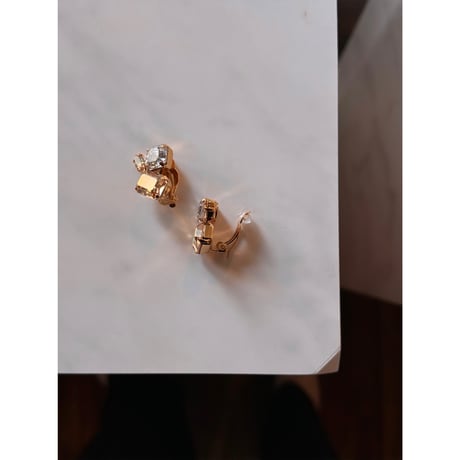 CREZUS Paris | 23H9 Clip Earrings ( Gold or Silver )