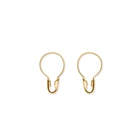BEATRIZPALACIOS Madrid | ROUND SAFETY PIN Earrings