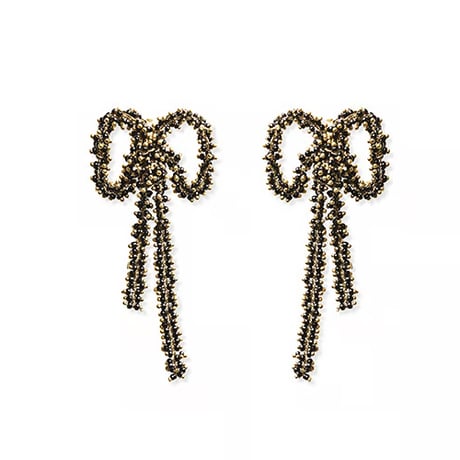 BEATRIZPALACIOS Madrid | BLACK BOW EARRINGS