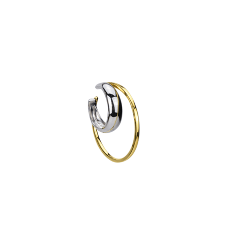 BONVO Greece | VERP TWO TONE EAR CUFF