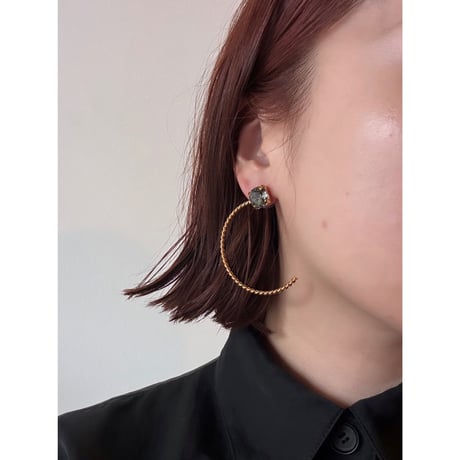 CREZUS Paris | 23H7 Pierced Earrings