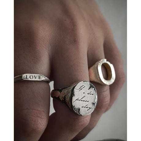 TO GARAL Madrid : “Florentine lost stone” Ring