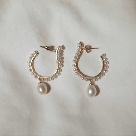 BEATRIZPALACIOS Madrid |  White Mourning Earrings