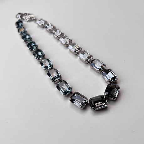 CREZUS Paris | ROYALS Necklace ( Grey / Silver )
