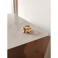 CREZUS Paris | ORION Ring ( Crystal / Gold )