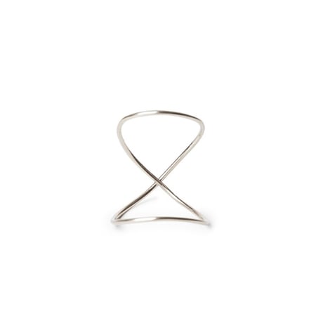 BEATRIZPALACIOS Madrid | Thick Infinity Ring ( Silver )