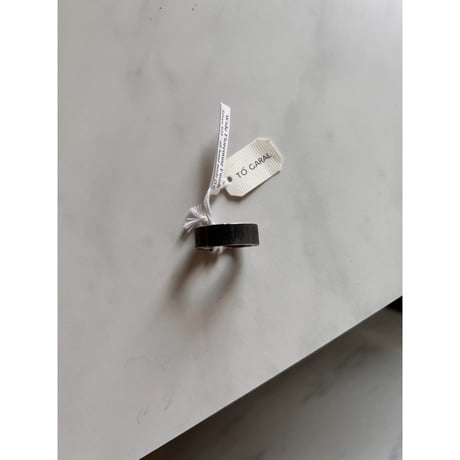 TO GARAL Madrid | “Wide Florentine Finish (Night)” Ring