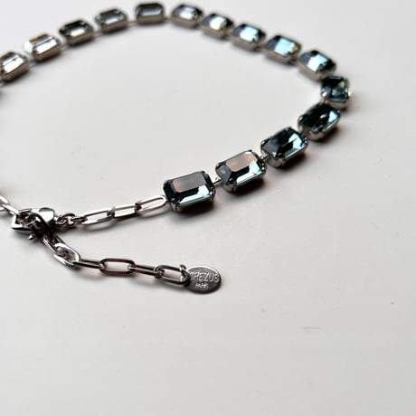 CREZUS Paris | ROYALS Necklace ( Grey / Silver )