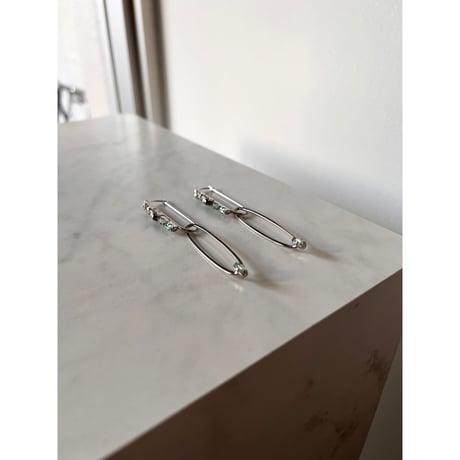 CREZUS Paris | ZODIAC Hoop Earrings ( Silver )