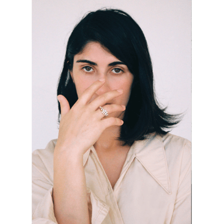 BEATRIZPALACIOS Madrid | WAVE CLUSTER Gold Ring