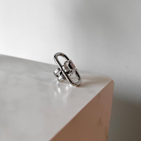 CREZUS Paris | SUGAR Ring ( Crystal / Silver )
