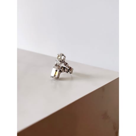 CREZUS Paris | HERA Ring ( Crystal / Silver )