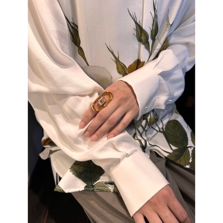 CREZUS Paris | SUGAR Ring ( Beige / Gold )