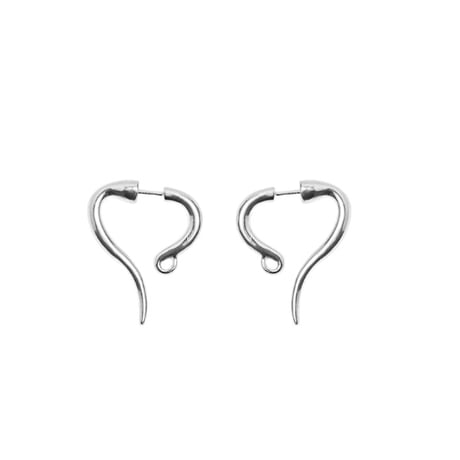 BEATRIZPALACIOS Madrid | HOOK SILVER EARRINGS S