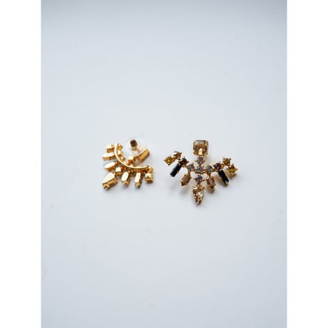 CREZUS Paris | BOND Pierced Earrings ( Gold )