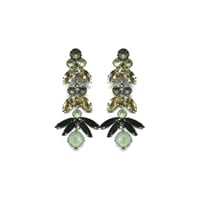 CREZUS Paris | 24H24 CLIP Earrings ( Grey / Silver )