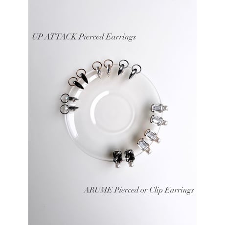 CREZUS Paris | UP ATTACK Pierced Earrings