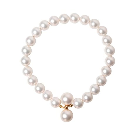 BEATRIZ PALACIOS Madrid | BANDAGE PEARL NECKLACE
