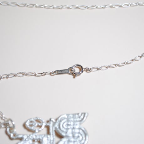 お家ネックレス〈レース風〉　〜silver925〜