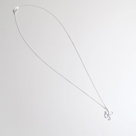 Kettiオリジナルイニシャルネックレス 〈K〉〜silver925〜