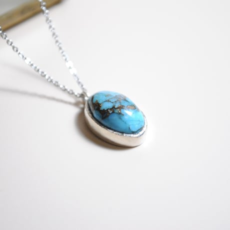 モハベターコイズネックレス　〜silver925〜