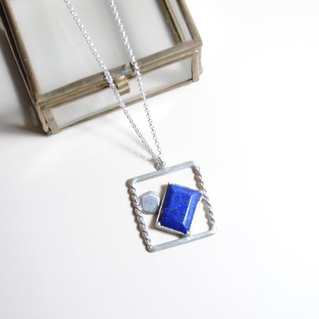 ラピスラズリネックレス　〜silver925〜