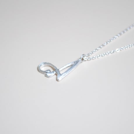 Kettiオリジナルイニシャルネックレス 〈A〉〜silver925〜