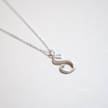 Kettiオリジナルイニシャルネックレス 〈S〉〜silver925〜