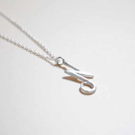 Kettiオリジナルイニシャルネックレス 〈N〉〜silver925〜