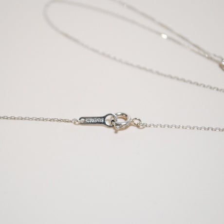 お花のネックレス〜silver925〜