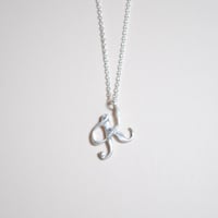 Kettiオリジナルイニシャルネックレス 〈K〉〜silver925〜