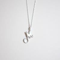 Kettiオリジナルイニシャルネックレス 〈M〉〜silver925〜