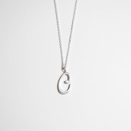 Kettiオリジナルイニシャルネックレス 〈C〉〜silver925〜
