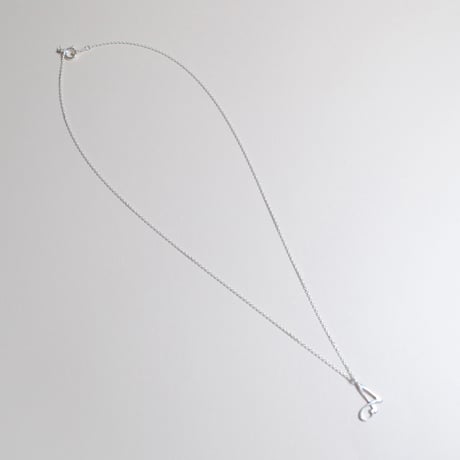 Kettiオリジナルイニシャルネックレス 〈A〉〜silver925〜