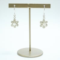 お花のピアス〜silver925〜