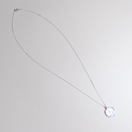 Kettiオリジナルコイン型イニシャルネックレス 〈E〉〜silver925〜