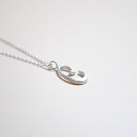 Kettiオリジナルイニシャルネックレス 〈C〉〜silver925〜