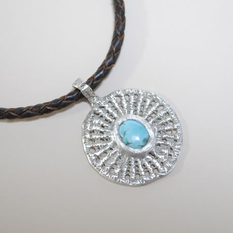 カンデラリアターコイズネックレス　〜silver925〜