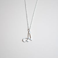 Kettiオリジナルイニシャルネックレス 〈A〉〜silver925〜